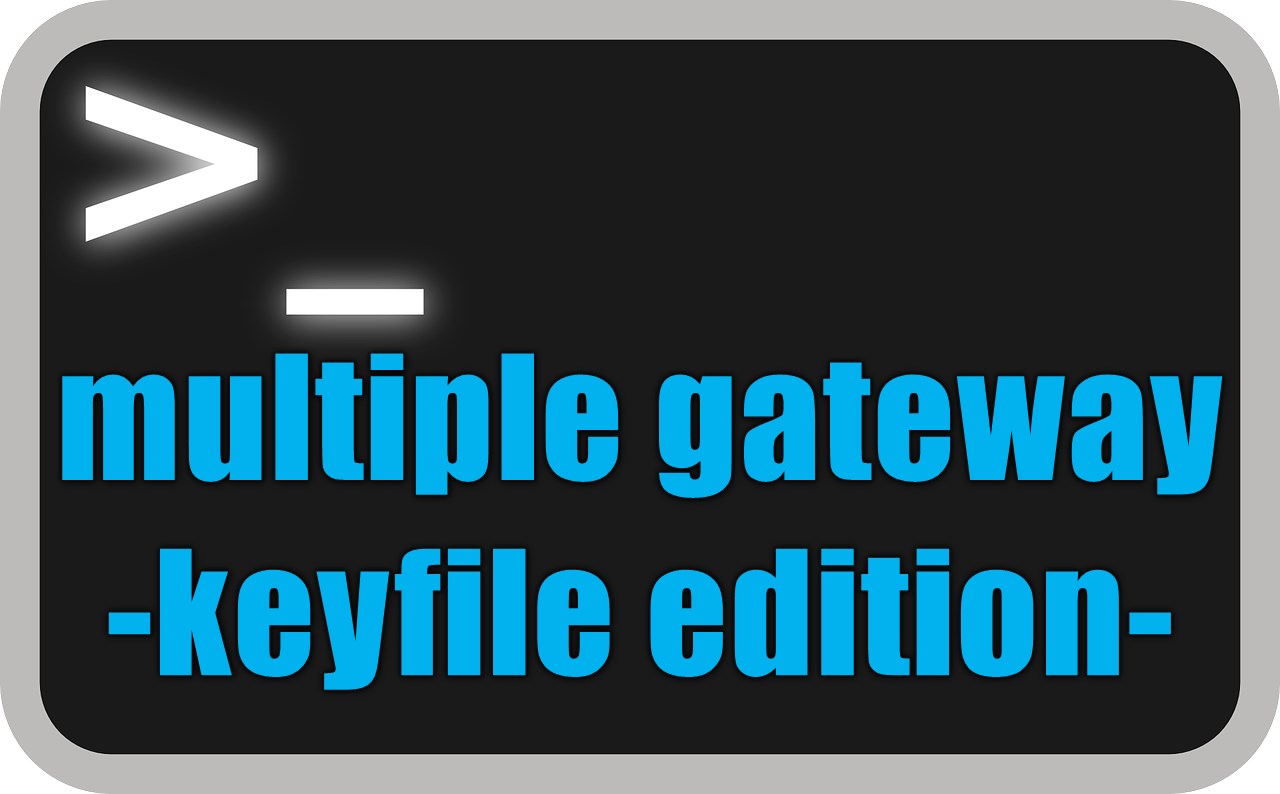 NetworkManagerで複数のデフォルトゲートウェイを設定する方法 -keyfile編-